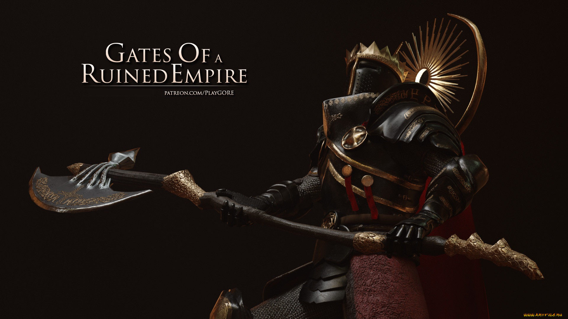  , ---, gates, of, a, ruined, empire